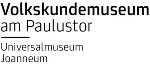 Logo mit dem Wortlaut Volkskundemuseum am Paulustor, Universalmuseum Joanneum Logo mit dem Wortlaut Volkskundemuseum am Paulustor, Universalmuseum Joanneum