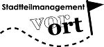 Logo mit dem Schriftzug Stadtteilmanagement vorort