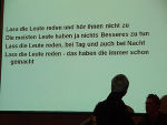 Texte laden zum Mitsingen ein 