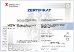 ISO 9001 Zertifikat 