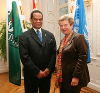 Präsident Julian HUNTE 