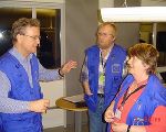 links: Mag. Helmut Kreuzwirth in Schweden beim OPM-Kurs 