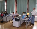 Herr Krölling bei seinem Vortrag Herr Krölling bei seinem Vortrag