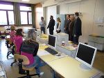 Besuch in einer Klasse 