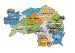 Übersichtskarte Leader-Regionen © A16 Übersichtskarte Leader-Regionen © A16