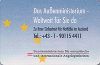 Sicherheitskarte für Ihre Auslandsreisen!  © Homepage Außenministerium