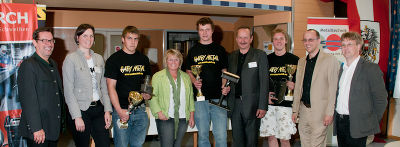 Gruppenfoto mit den Siegern 2011 © LBS Mureck Gruppenfoto mit den Siegern 2011 © LBS Mureck