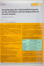 Auswirkungen der Lebensmitteltransporte auf die CO2 Bilanz © FH Joanneum / Verena Kleindienst Auswirkungen der Lebensmitteltransporte auf die CO2 Bilanz © FH Joanneum / Verena Kleindienst