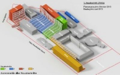 Neubau des Werkstättengebäudes © ABT06BS Neubau des Werkstättengebäudes © ABT06BS