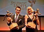 Daniela Iraschko-Stolz und Vinzenz Höck wurden als steirische Sportler des Jahres ausgezeichnet.