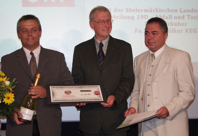 DI Dr. Wilhelm Himmel, DI Gerhard Jägerhuber, Ing. Kurt Völker