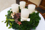 Adventkranz binden © Maria Propst Adventkranz binden