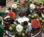 Herbstliche Blumenarrangements © Petra Vollmann Herbstliche Blumenarrangements