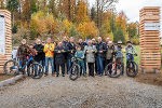 Feierliche Eröffnung des Bike Trail Park Lannach mit Landesrat Christopher Drexler, dem Lannacher Bürgermeister Josef Niggas und zahlreichen Mountainbike-Fans. © Land Steiermark/Streibl