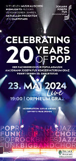Celebrating 20 Years of Pop © Land Steiermark, Konservatorium