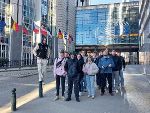 Schülerinnen und Schüler der LBS Mureck vor dem Parlamentsgebäude im Rahmen einer Brüsselreise 2025. Für weitere Informationen wenden Sie sich bitte an die Verfasserin bzw. den Verfasser des Textes. © Fachschule Haidegg Schülerinnen und Schüler der LBS Mureck vor dem Parlamentsgebäude im Rahmen einer Brüsselreise 2025. Für weitere Informationen wenden Sie sich bitte an die Verfasserin bzw. den Verfasser des Textes.