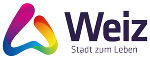 Logo mit dem Schriftzug Weiz, Stadt zum Leben