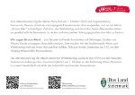 Seite 2 des Flyers mit den Infos, welche auch auf dieser Seite zu finden sind.