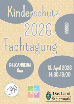 Das offizielle Plakat zur Kinderschutzfachtagung 2026.