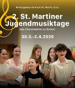 Jugendmusiktage in der Osterwoche © St. Martin