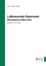 Monatsbericht März 2021 © Land Stmk.