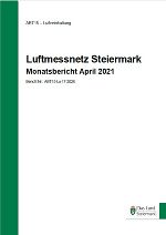 Monatsbericht April 2021 © Land Stmk.