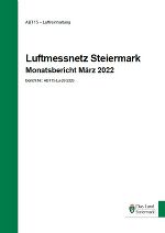 Monatsbericht März 2022 © Land Stmk.