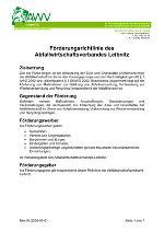 Förderungsrichtlinie des Abfallwirtschaftsverbandes Leibnitz © AWV Leibnitz