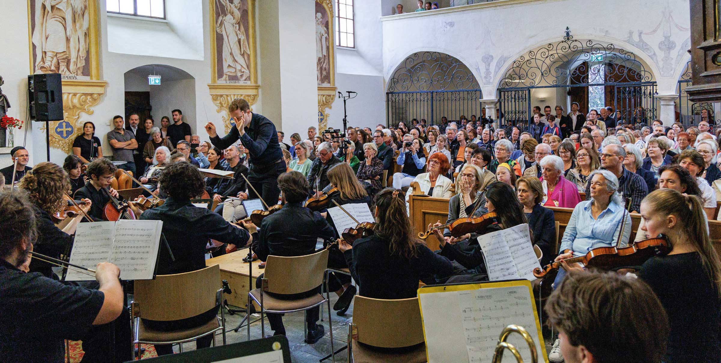 Der Chor des Bildungshaus SChloss St. Martin