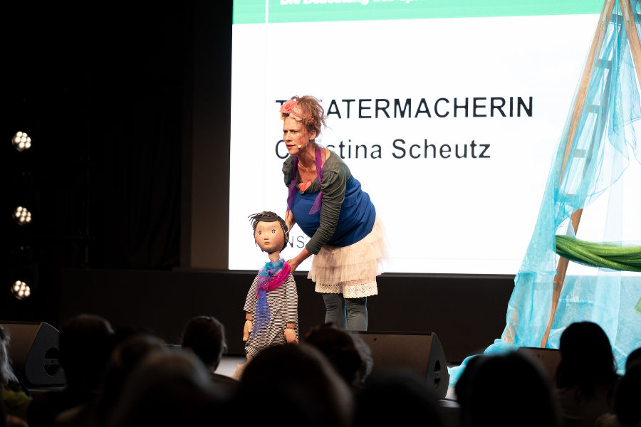Theatermacherin Christine Scheutz