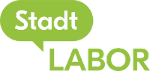 Logo mit dem Schriftzug Stadt LABOR 