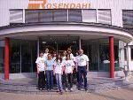 Die Mädchsen der HS Pischelsdorf und Kaindorf bei der Firma Rosendahl Maschinen GmbH
