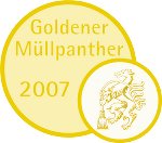 "Goldener Müllpanther 2007 " 