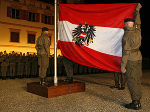 Die Dienstflagge der Republik Österreich