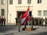 Die Dienstflagge der Republik Österreich