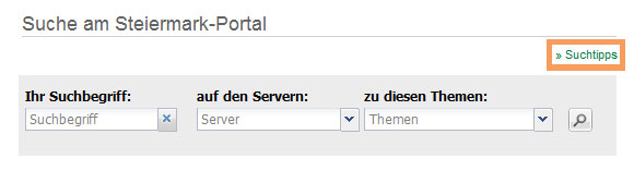 Link zu den Suchtipps