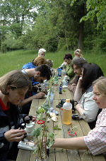 Foto vom Workshop "Leben unter der Lupe"