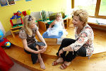 Besuch Landesrätin Mag.a Grossmann, Gemeindekindergarten Vogau © Land Steiermark Besuch Landesrätin Mag.a Grossmann, Gemeindekindergarten Vogau