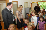 Besuch Landesrätin Mag.a Grossmann, Pfarrkindergarten Ragnitz