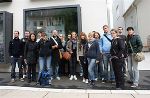 Besuch einer Klasse der HS für Architektur aus Dessau © Anja Müller