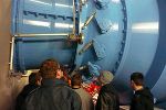 Restwasserkegelradturbine © C. Bernhardt Restwasserkegelradturbine