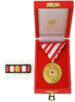 Goldene Verdienstmedaille des Österreichischen Roten Kreuzes 