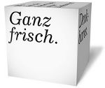 Würfel mit der Aufschrift "Ganz frisch" © Abteilung 12