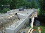 Schottermauer und Flügel Sauerbachbrücke © bblhb Schottermauer und Flügel Sauerbachbrücke © bblhb