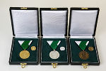 Leistungsmedaille Gold, Silber, Bronze © FA12C Leistungsmedaille Gold, Silber, Bronze