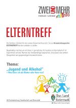 ELTERNTREFF: Alkohol und Drogen © Familien- & KinderInfo