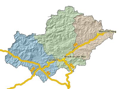 Unser Betreuungsgebiet Skizze