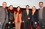 Podiumsdiskussion mit Dr. Andreas Schnider, LRin Vollath, Barbara Herzog-Punzenberger, LR Schickhofer, LRin Edlinger-Ploder, Moderator Schwarz von "Die Presse"
