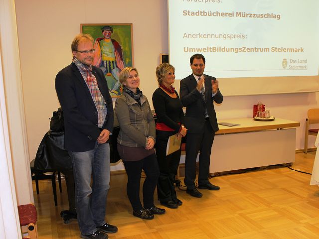 Wolfgang Franleitner,  Mag.a Ursula Horvat,  Karin Lang, LR Mag.Schickhofer