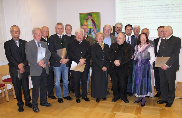 Die gesamten Wartinger-Medaillien-Empfänger